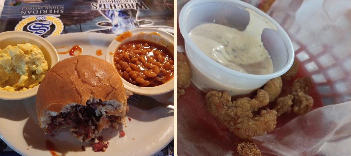 Wright's Ranch House Menu